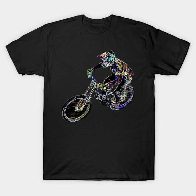 mtb T-Shirt by rickylabellevie